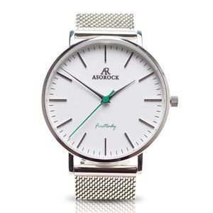 Asorock Watches Silver/White Firstlady Womens watch | Unique watch